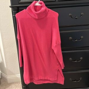 Pink long tunic